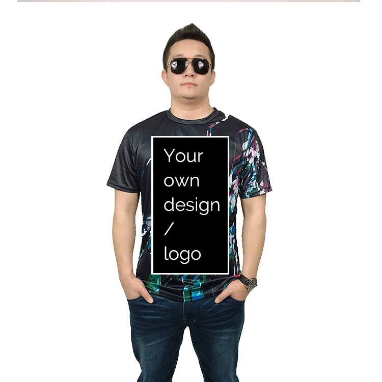 

loose fit graphic Wholesale Custom 100% polyester T-shirts custom t-shirt dress t-shirts men for sale