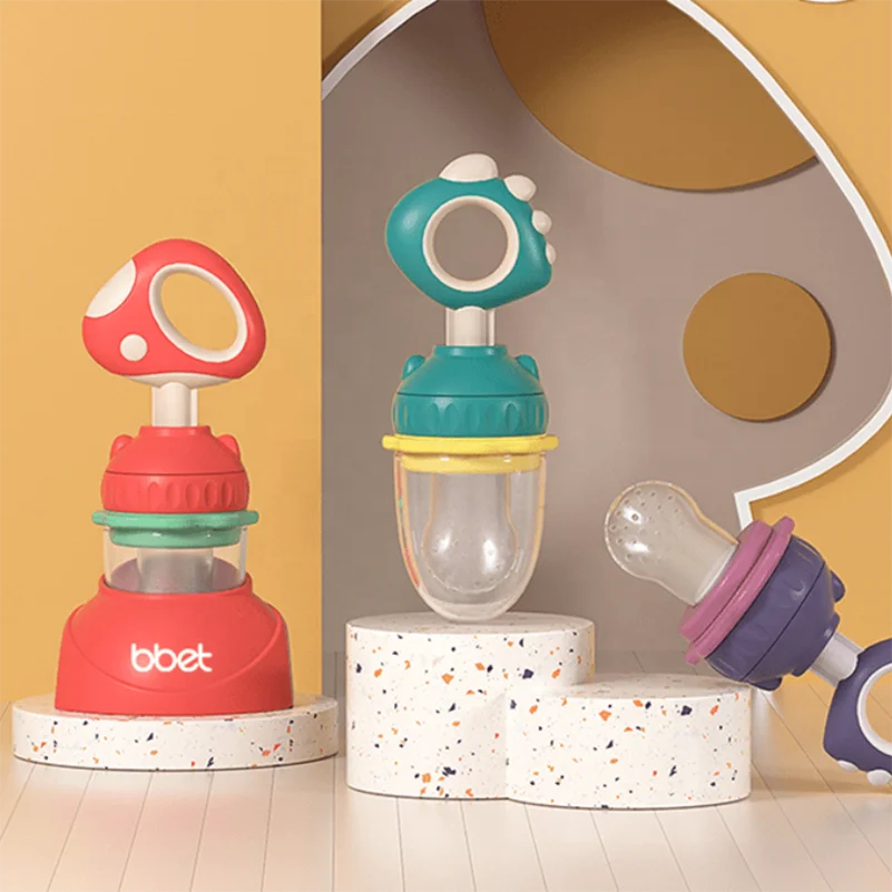 

Hot Selling Baby Food Feeding Silicone BPA Free Fruit Feeder Baby Fruit Feeder