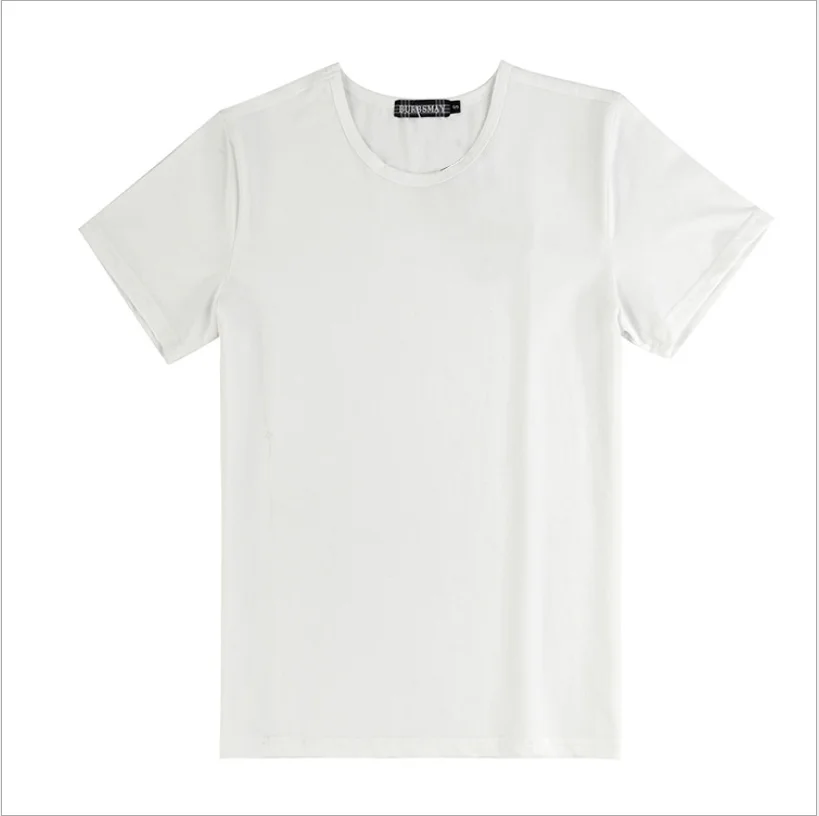 

High quality cotton knitted printed customized oversize mens white cotton t-shirt