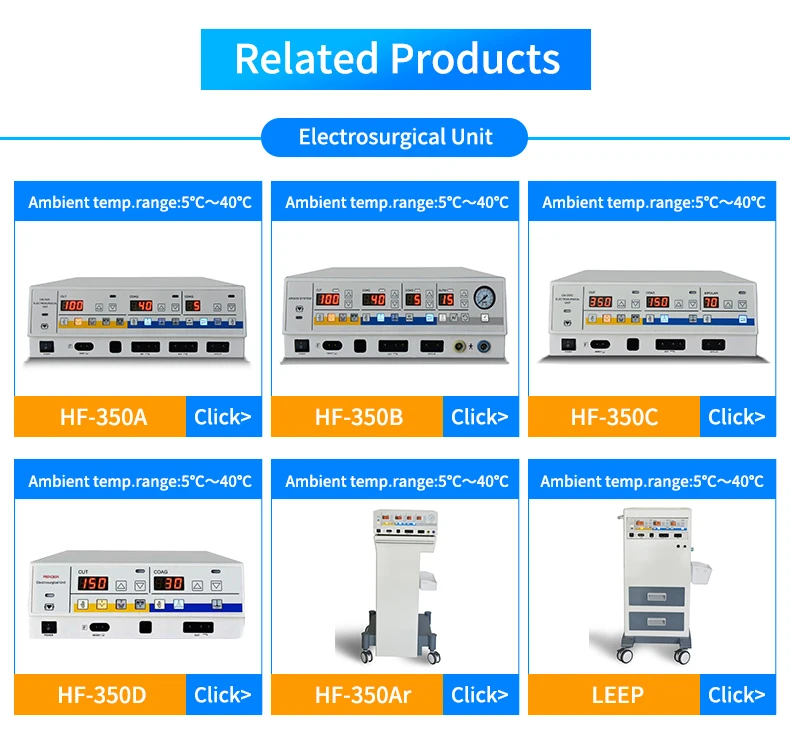 High Quality Ligasure Vessel Sealing Function Electrosurgical Unit