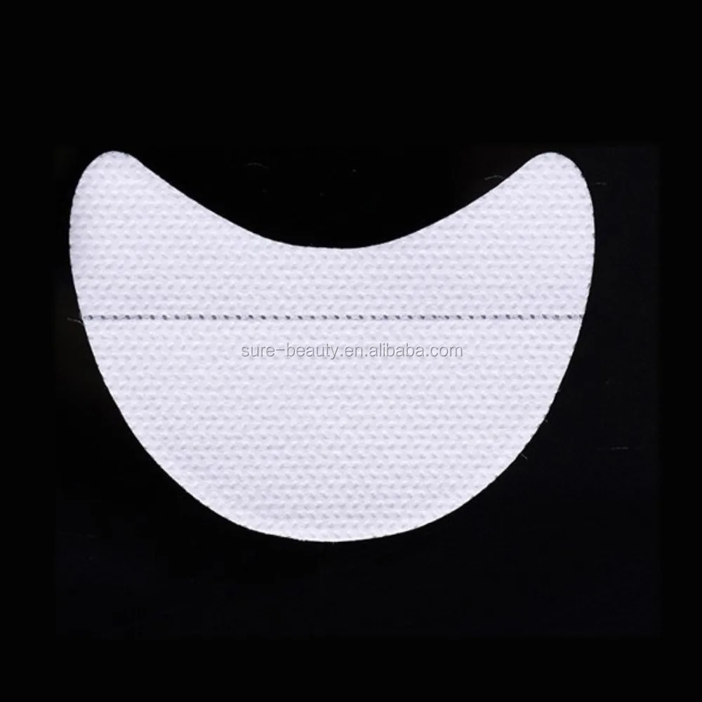 

OEM Disposable non-woven eyeshadow shields for eye shadow makeup sticker tools, White