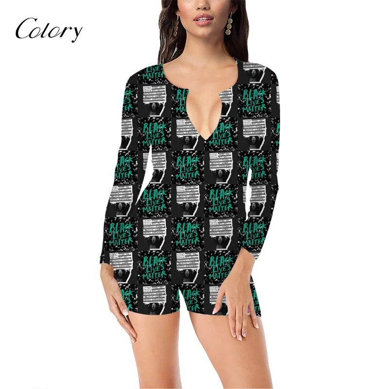 

Colory Flare Jumpsuit Two Piece Pajamas Christmas Onesie Butt Flap, Picture shows