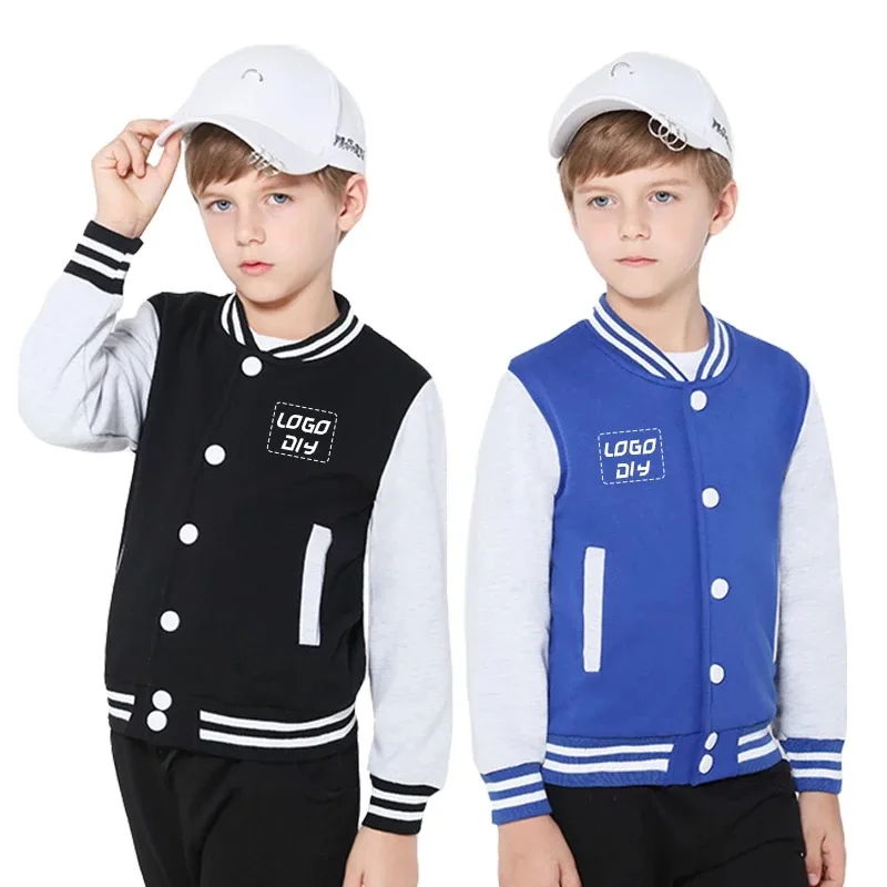 

Latest Design Custom Embroidery Logo Kids College Varsity Jacket Boy and Girl School Sport Baseball Jackets