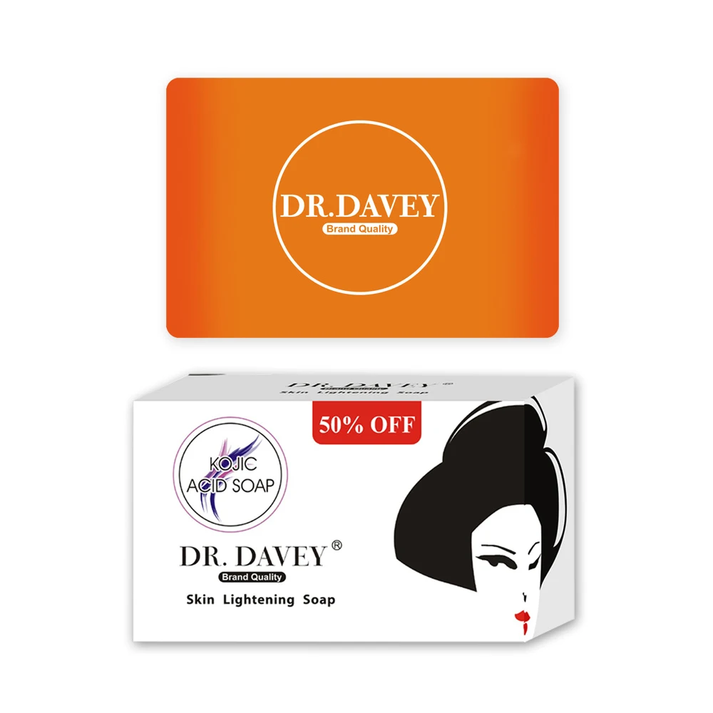 

DR.DAVEY Kojiesan Skin Whitening Bar Soap Whitening Body Pores Cleansing Kojic Acid Soap