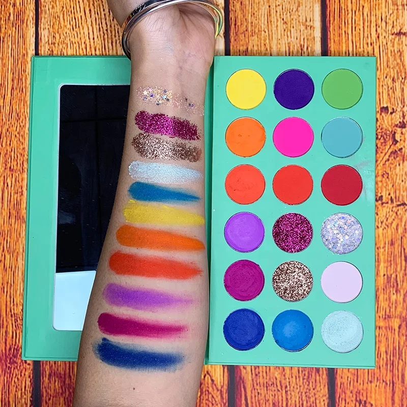 

Foil Pigment Eyeshadow Custom Professional Eyeshadow Palette