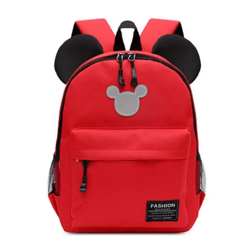 

New Cute Cartoon Plush Fashion Girls Students Lovely Kindergarten Bags Mickey Mouse Backpack Kids Multicolor School Backpacks, Customized color