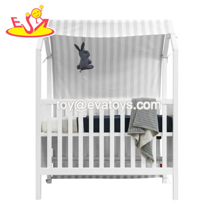 High Quality Modern Wooden Baby Cot With Drawer W08e025 From China