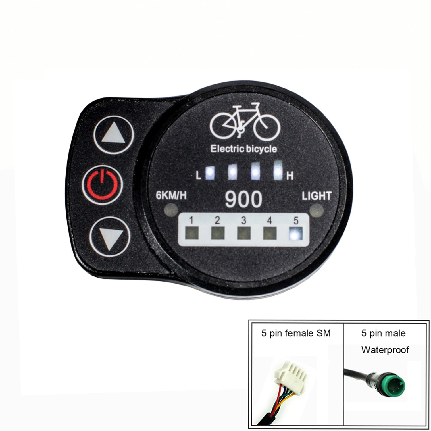 

Greenpedel KT Electric Bike LED900 Display 36V 48V Ebike LED Display Panel Intelligent