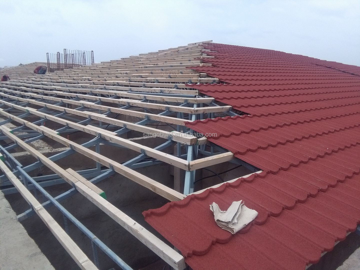 New Products Photovoltaic Solar Roof Tiles Aluminium Zinc Steel Panel