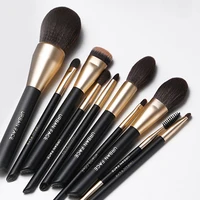 

HXT-014 luxury premium cosmetic brushse set private label professional gold makeup brushes set for daily makeup