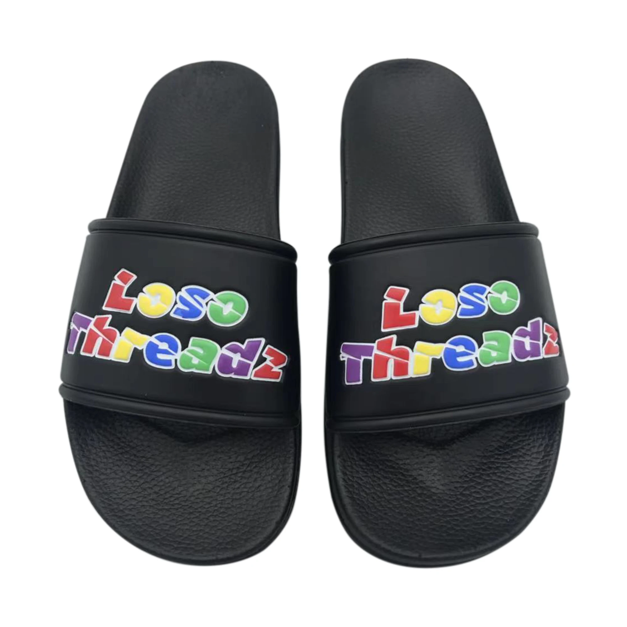 

GREAT shoes Wholesale Colorful Comfort Custom Logo high quality Rubber Blank Pool Outdoor Slide Sandal Fashion PVC Slippers, Colors
