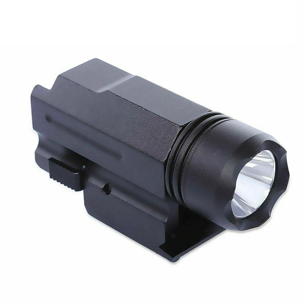 

Hunting Accessories 1W 180LM Q5 LED White Tactical Gun Glock 17 19 pistol flashlight