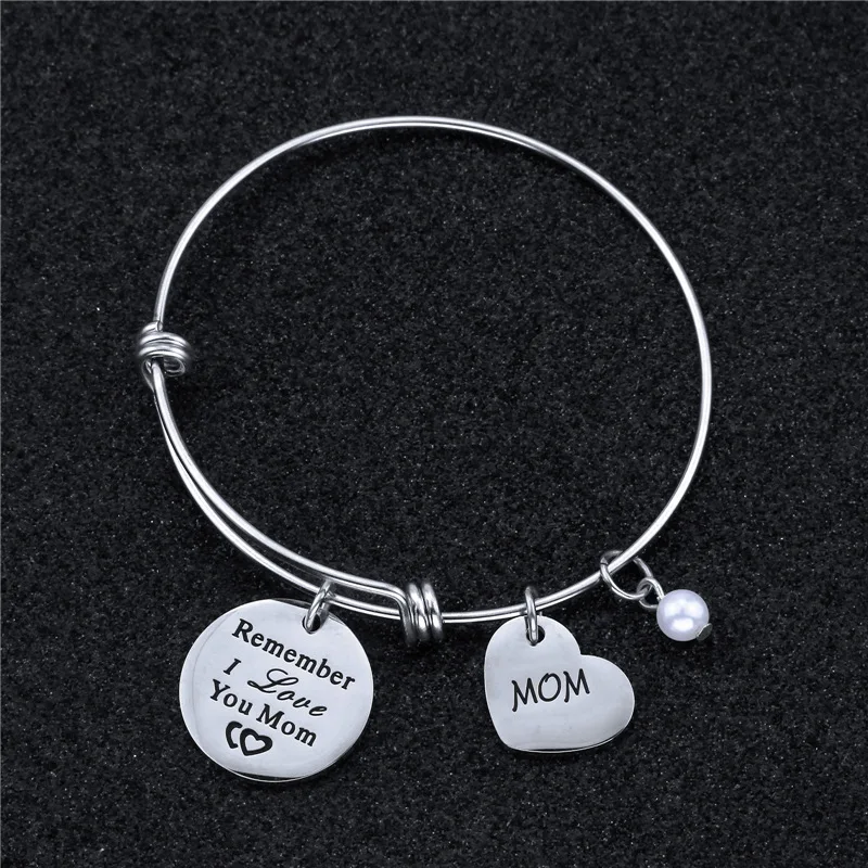 

alex and ani bracelets&bangles stainless steel custom words engraving mom charms for bracelet making