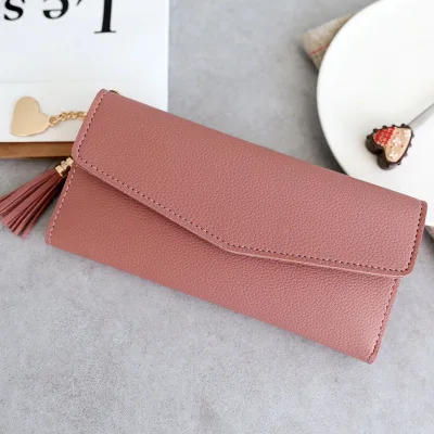 

Hot Selling Fashion Ladies Handbags Women Bags Minimalist Card Holder Wallet Multi-functional Wallet For Women, Red,light gray,black,pink,light purple,dark pink,green,sky blue