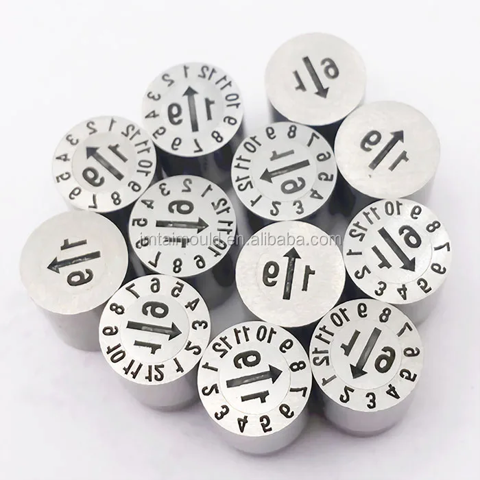 Plastic Mould Accessories Round Date Code Inserts Company Buy Mould