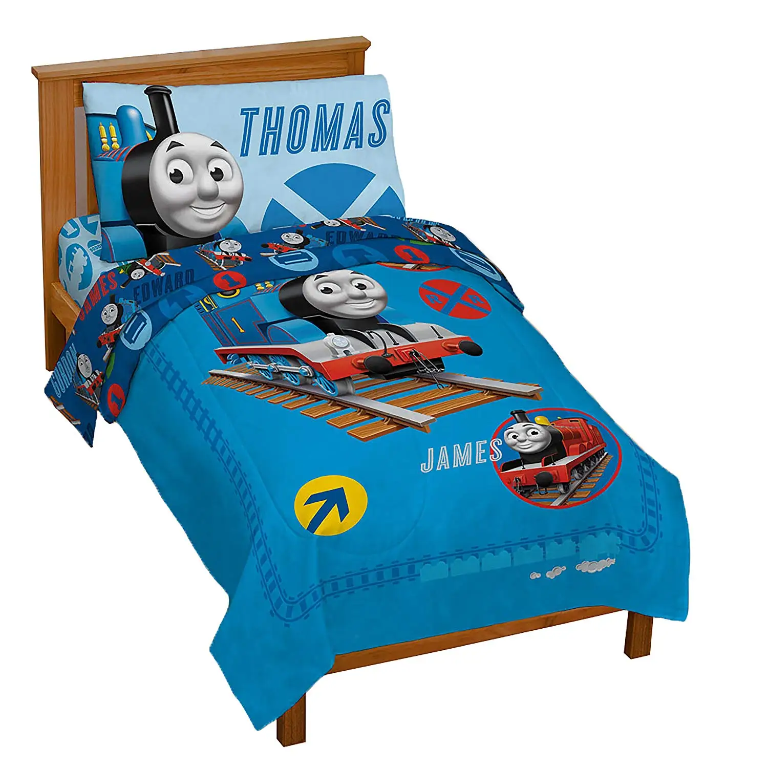 children's train bedding sets