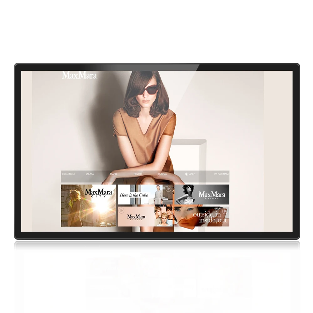 

Full day displayer of 32inch digital photo frame with HDMI input 24H hours using