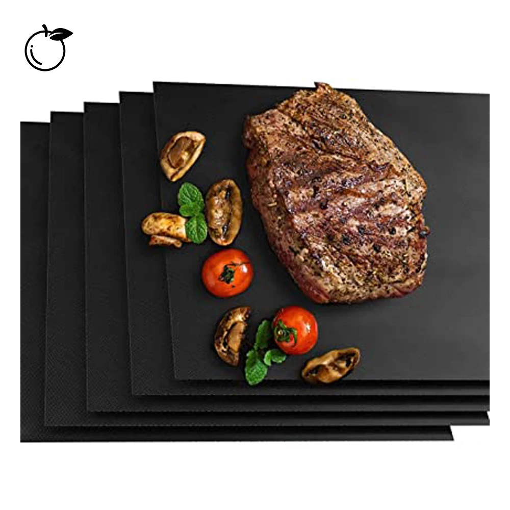 

Factory Price Food Grade Wholesal Price Rvs Premium Quality Non-Stick Perforated Bbq Grill Mat, Any colors, like black, brown, copper, silver