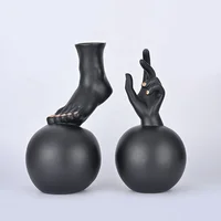 

Creative resin hand model ball decoration, home furnishing articles sitting room exhibition art