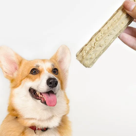 

Puppy Dog Pet Snacks Beef Milky Cheese Molar Stick Pet Training Reward Glue Clean Teeth Protein Bar Dog Food