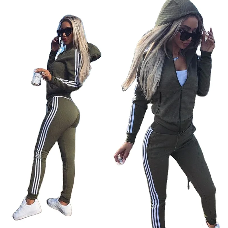 

2021 women tracksuit set breathable womens fitness quick drying high quality sport tracksuits for women