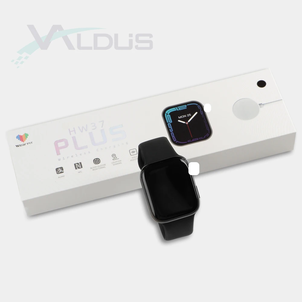 

Valdus 2022 Nfc Iwo Hw37 Plus Smartwatch 1.82 Inch Wearfit Pro Waterproof Reloj Inteligente Fashion Serie 7 Smart Watch