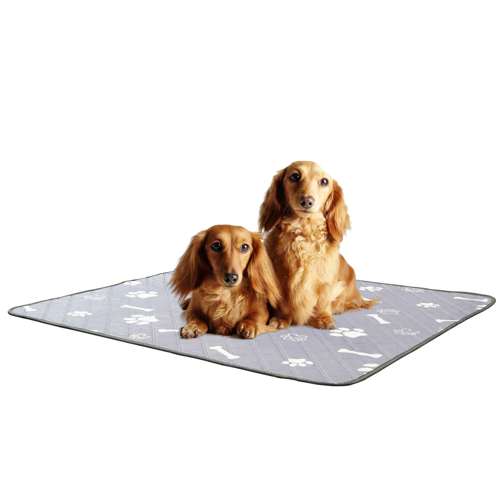 

Large Size 4 layer Super Absorbent Waterproof Non Slip Reusable Washable Training Dog Pet Pee Pads, Customized