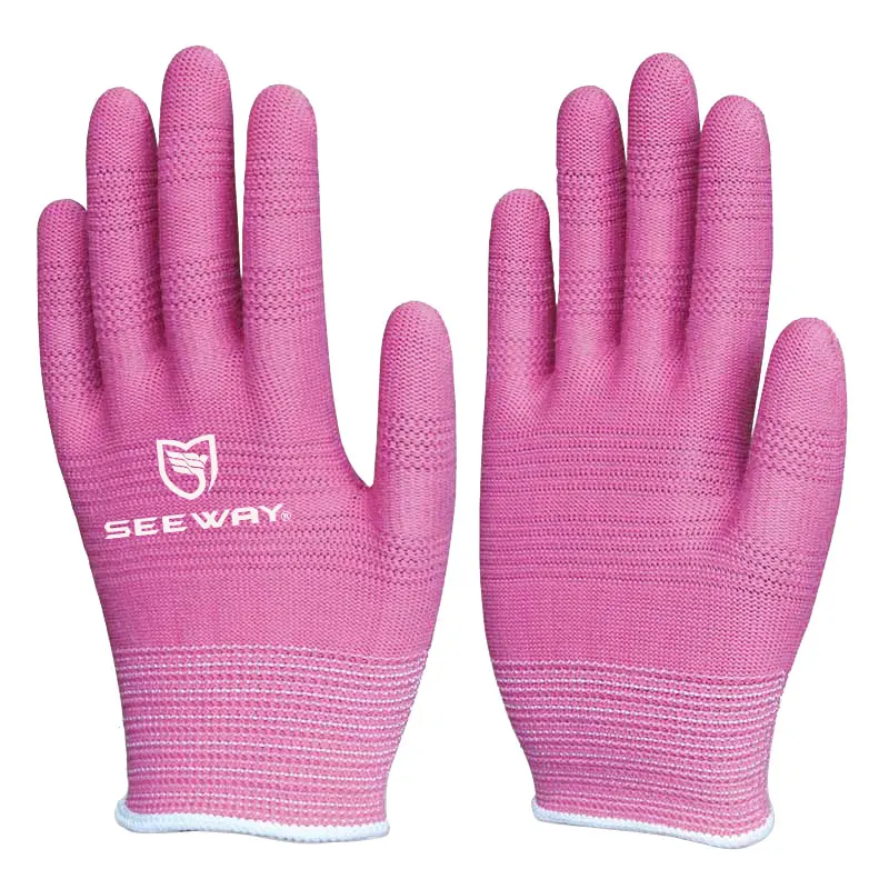 pink roping gloves