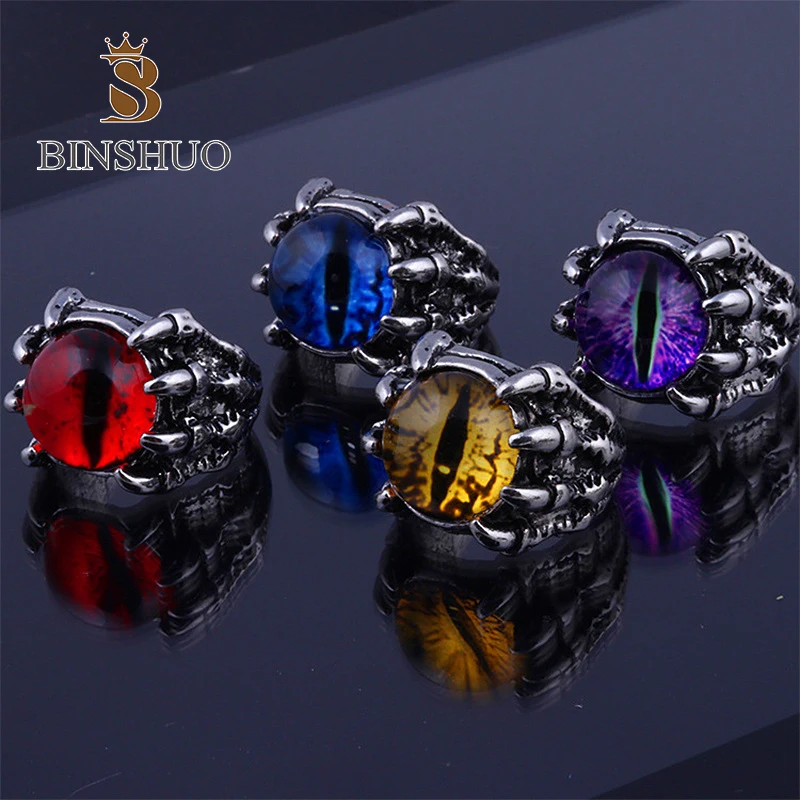 

Male And Female Universal Personality Punk Cool Fashion Retro His Dark Materials Jewellery Ring Wholesale