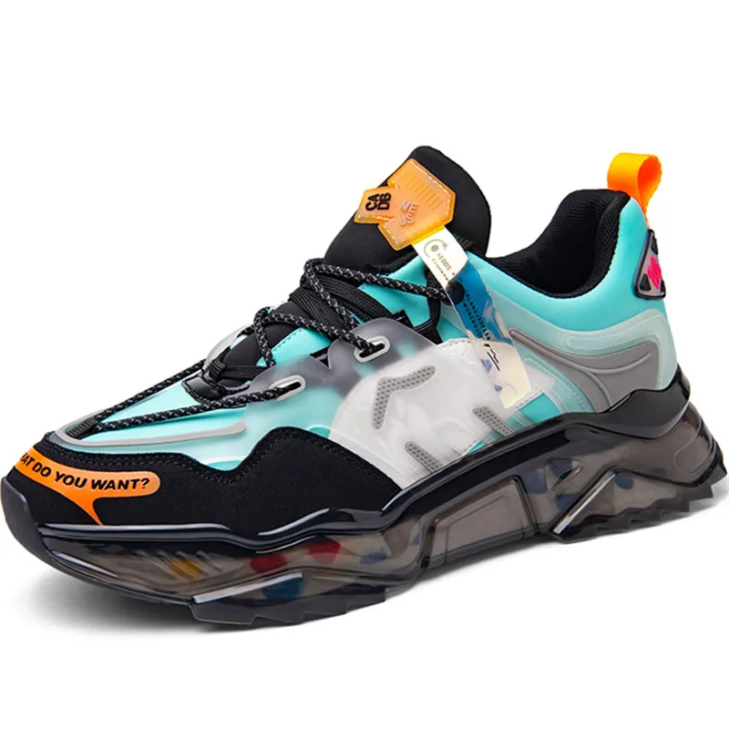 

Dropshipping Custom Logo New High Quality Men Sneaker Casual Fashion 2021 Light Hip Hop Large Mesh Size Comfortable Shoe
