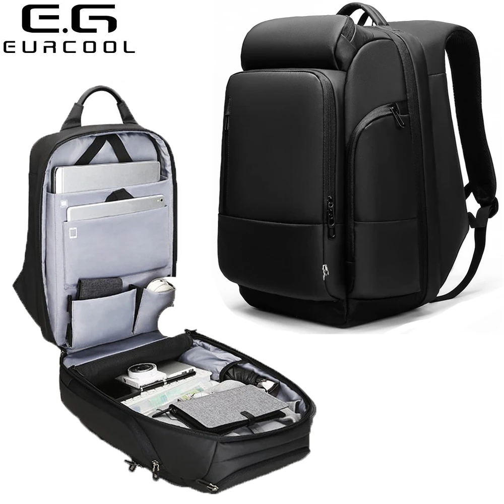 40L Large Extra Large Travel Backpack Expandable Airplane Approved Weekender Bag for Men Women Water Resistant Carry on Backpack