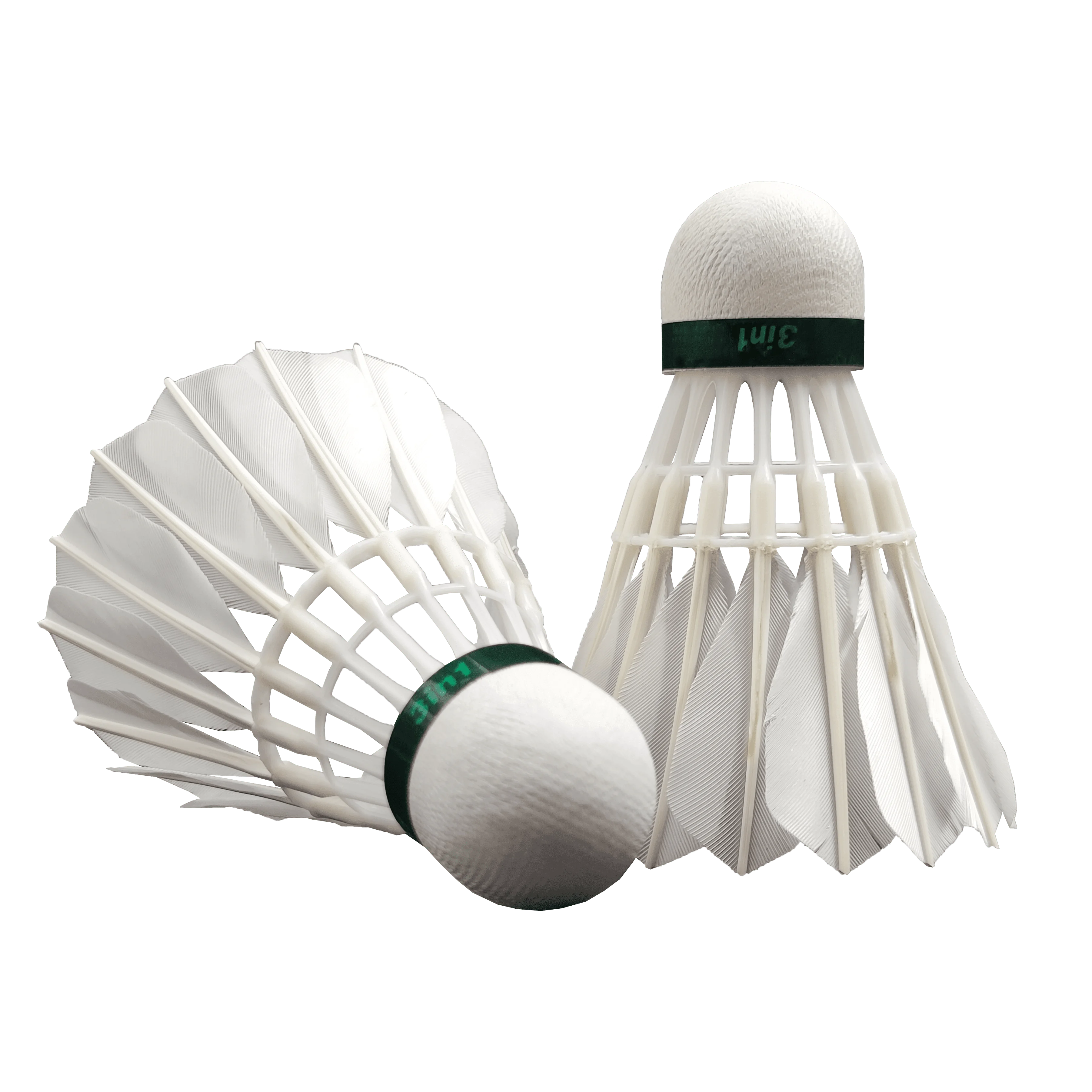 D41 Professional 3in1 Badminton Shuttlecock Environmentally Friendly Nylon Goose Feather Cork Head Stable and Durable