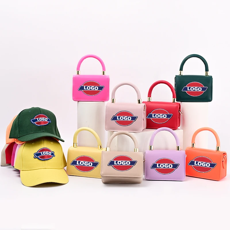 

Hot Sale Ladies Shoulder Bags Leather Handbags Trend Matching Hat And Purse Set Luxury Handbags For Wom 2021, 13 colors