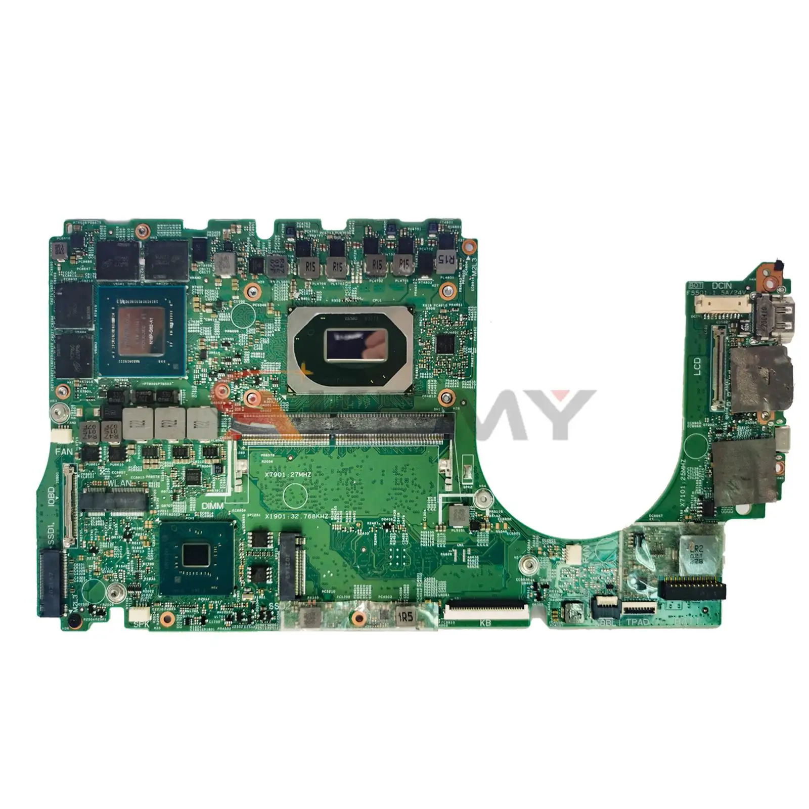 

For DELL 7500 Inspiron 7501 19711-1 Laptop Motherboard 0W4T1D 0VK4P1 0HMNGV 0K5HK9 09H3PJ I5 I7 10th Gen Notebook Mainboard