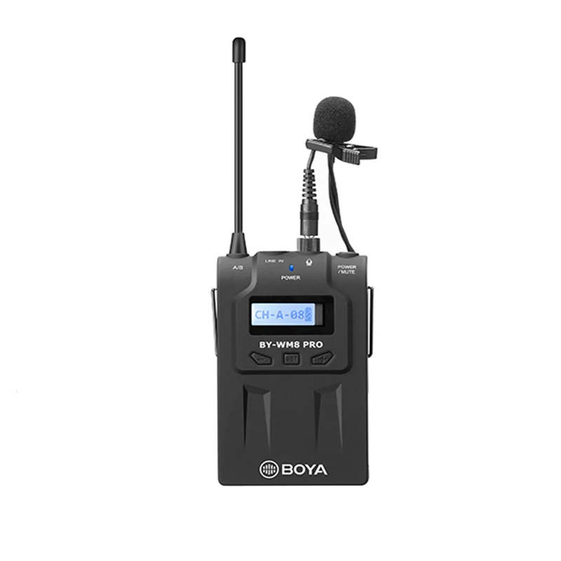 

Hot Sale Audio Recorder Transmitter with Receiver Micro Cravate BY WM8 Pro K1 For Boya Microphone Wireless