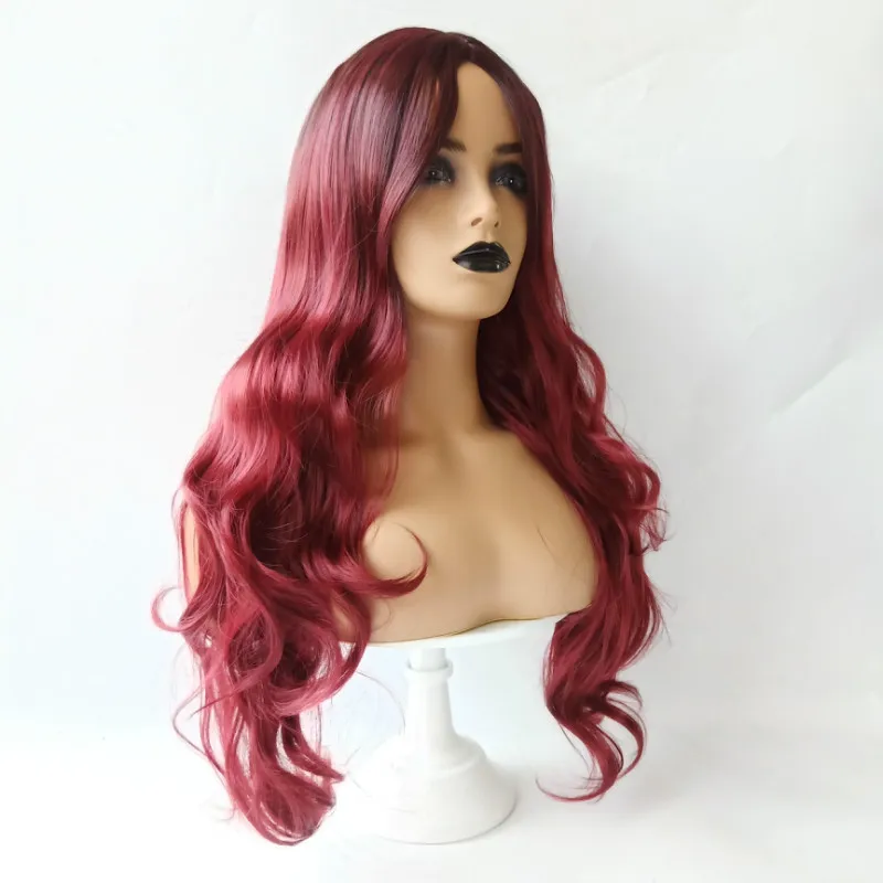 

Wholesale sexy luxury synthetic wigs machine made 26 inch cheap wigs for black women