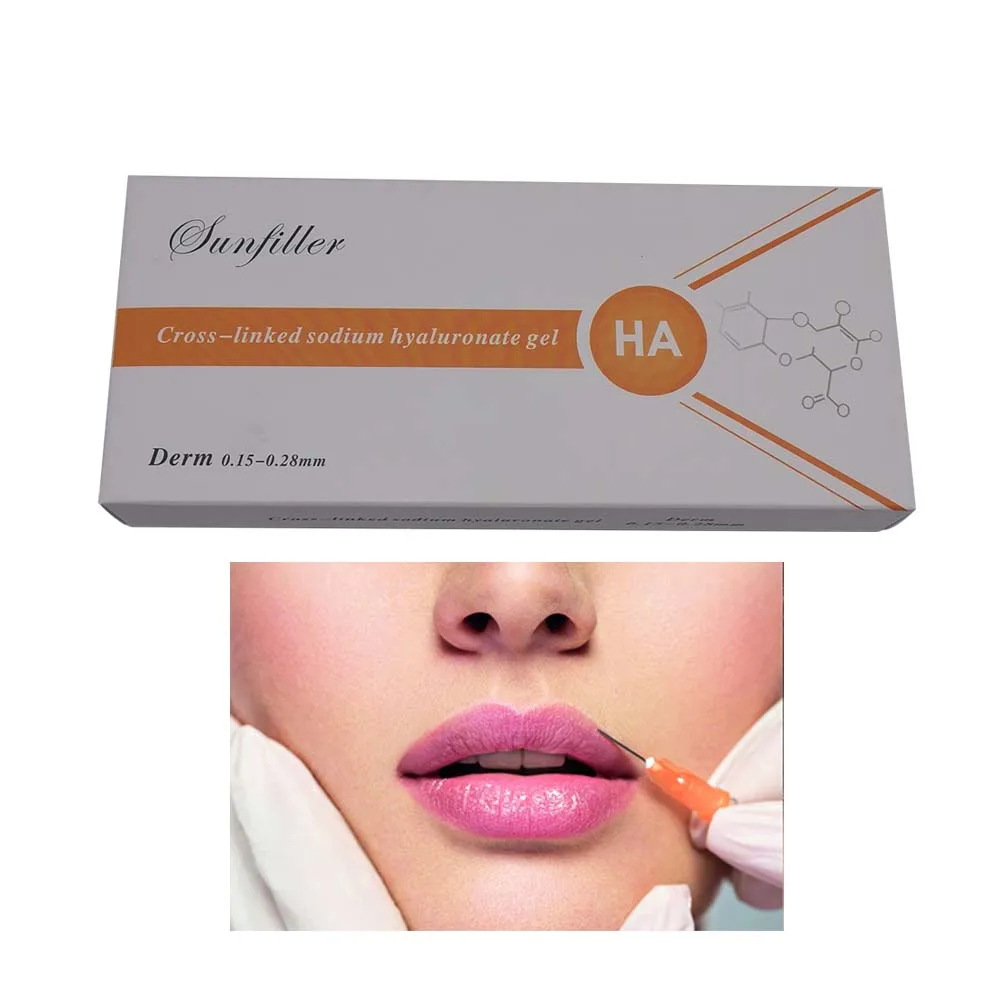 

CE 2ml acido hialuronico inyectable lip augmentation HA dermal filler