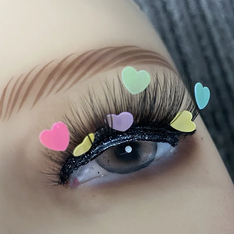 

Faux mink tresluces lashes with decoration custom lashboxes butterfly cruelty free vegan fancy Christmas other eyelashes