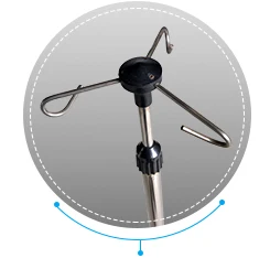 
Good Quality Stainless Steel Infusion Stand IV Drip Stand 