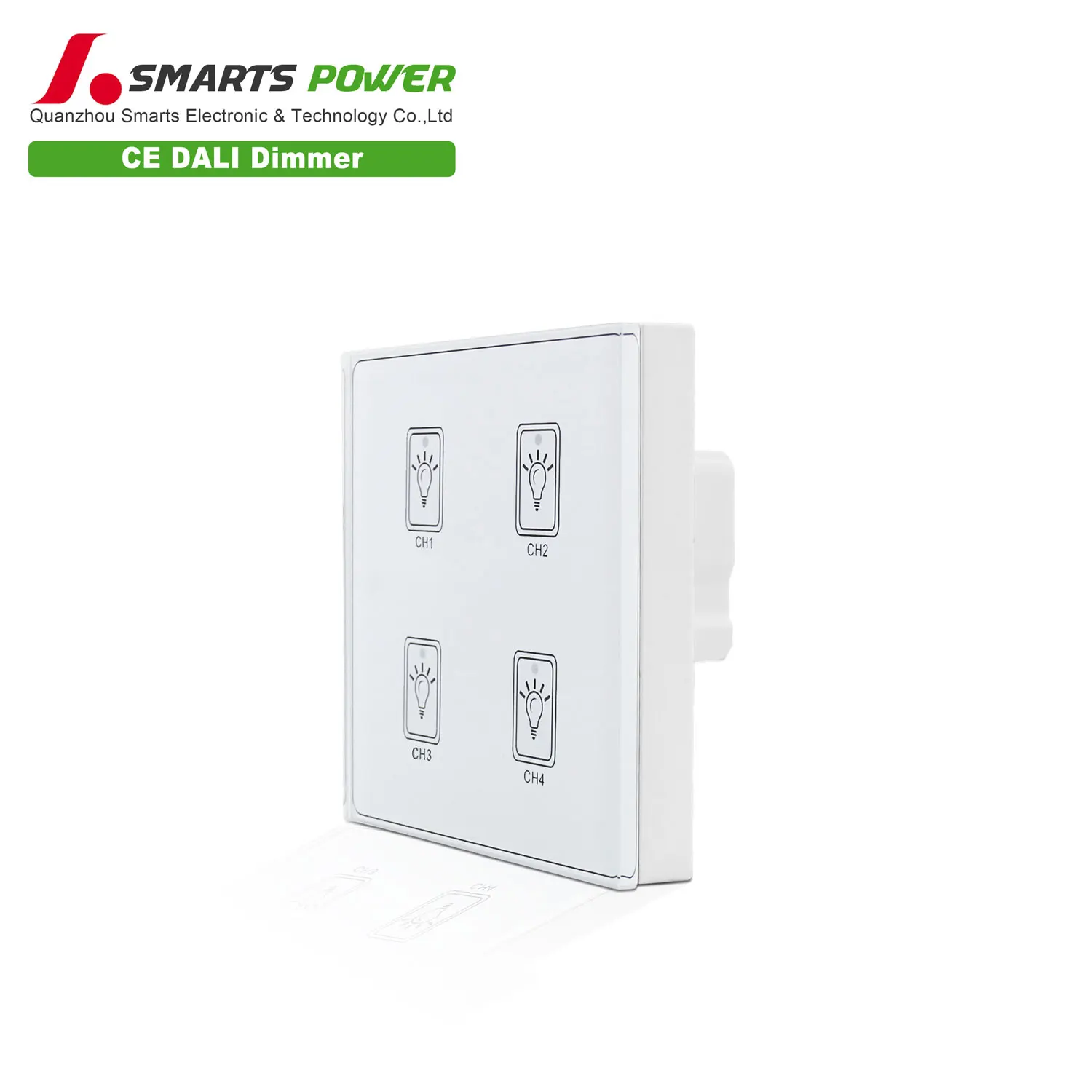 light switch smart home dali dimming switch touch dimmer light  power switch with four buttons