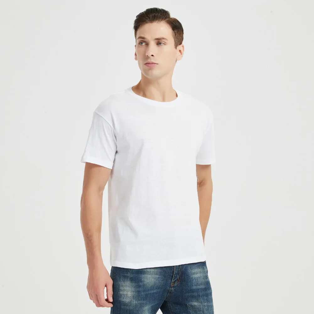 

100% Cotton oem logo blank custom election campaign plain sublimation white t-shirt cotton t shirt