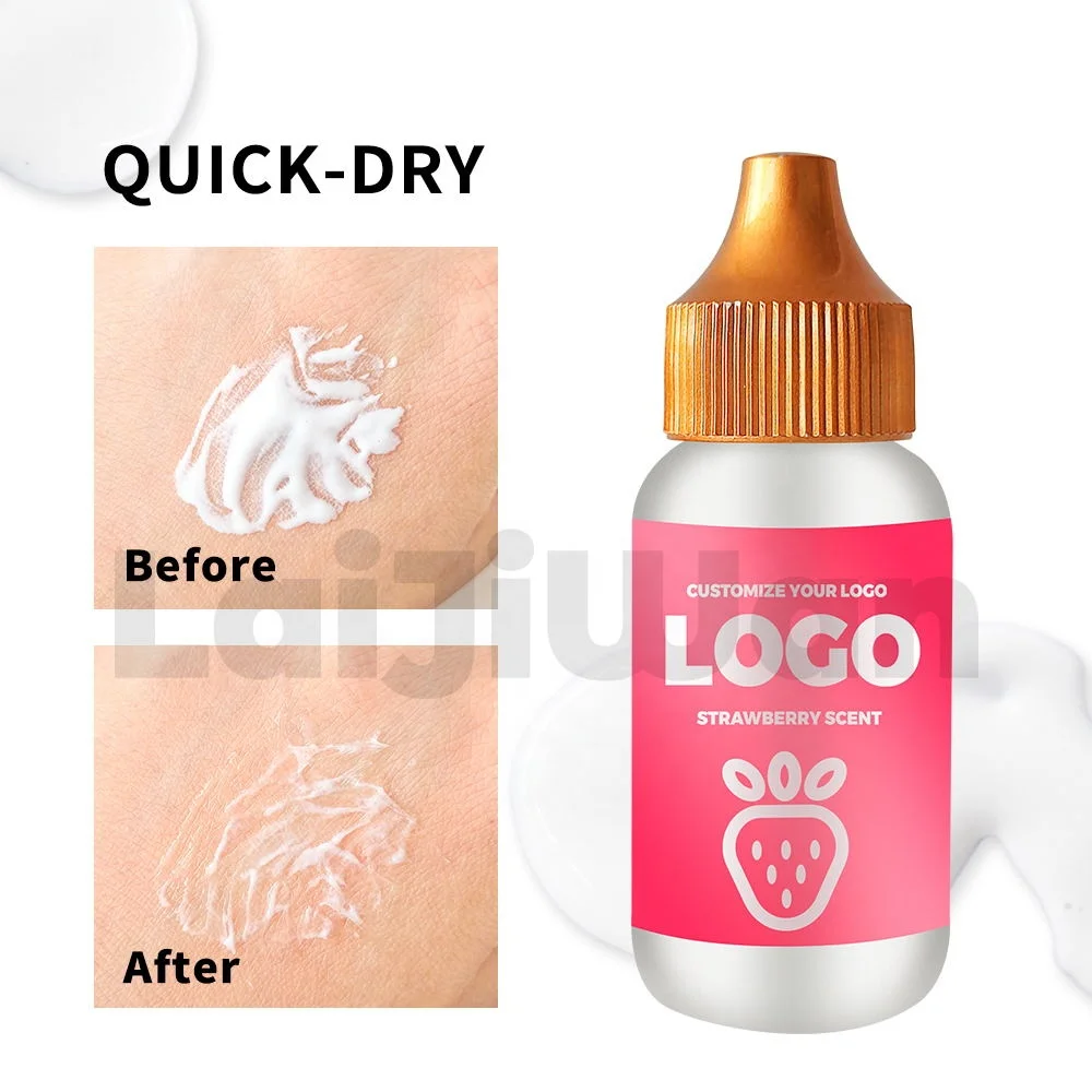 

Wholesale Quick drying invisibility strawberry Lace Glue Waterproof Strong Hold Private Label Lace Hair Wig Glue