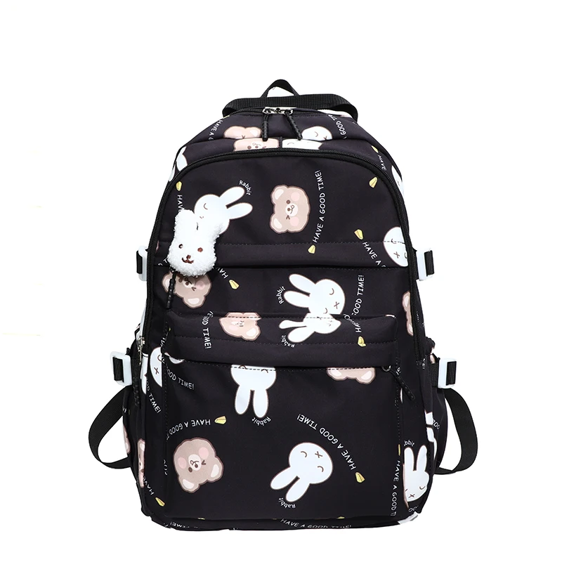 

2023 fresh cartoon pattern student mochila escolar large capacity spine care shoulder bag school book bag