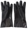 PVC rubber palm coated safety hand glove for labor work