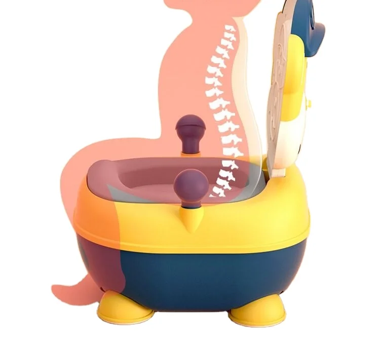 

Children boy girl home use toilet kids potty baby infant training urinal squatting pot, Multi color