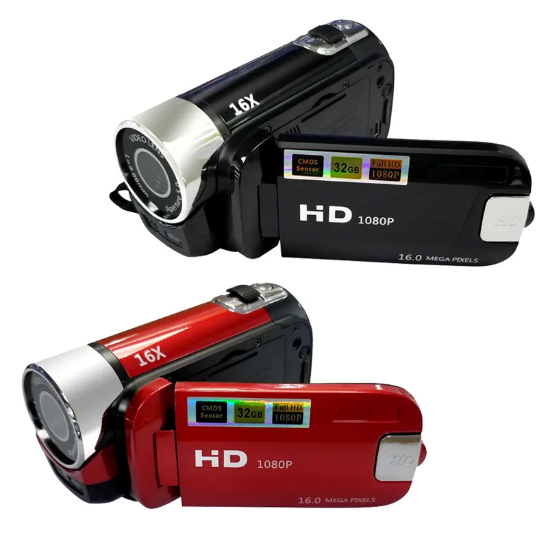 

16MP digital video camera HD digital camcorder with 2.7'' TFT display and 16x digital zoom