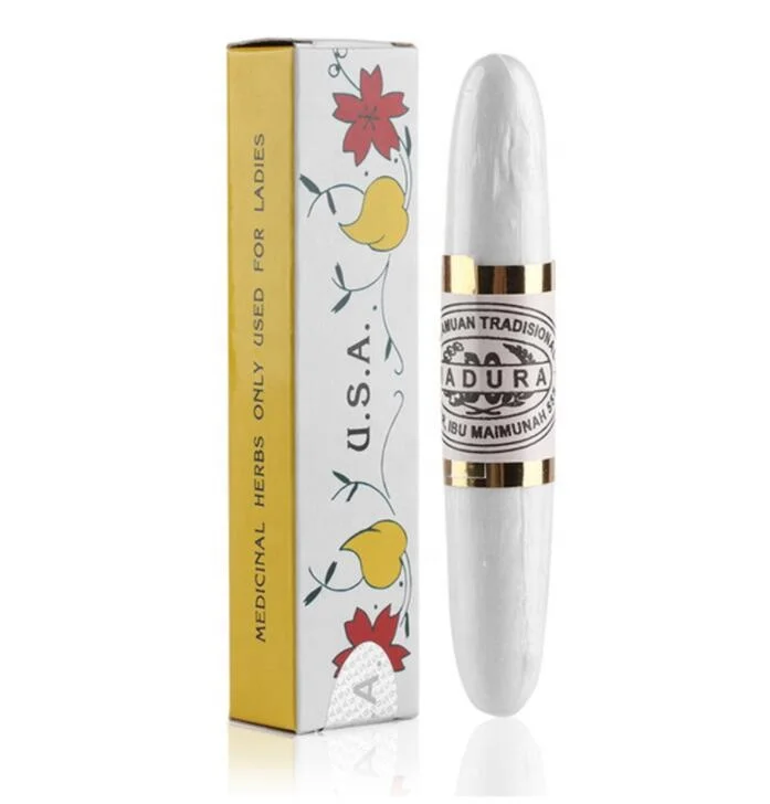 

Factory wholesale rose quartz yoni massage wand feminine products Pure herb vaginal tightening herbal stick, White