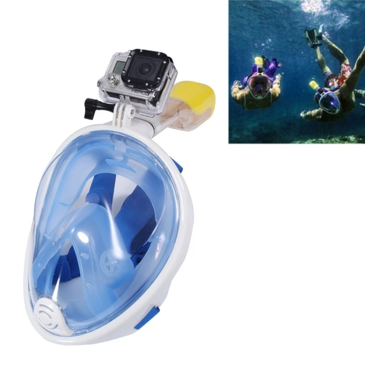 

Water Sports Diving Equipment Full Dry Diving Mask Swimming Glasses for GoPro HERO9 Black and Other Action Cameras