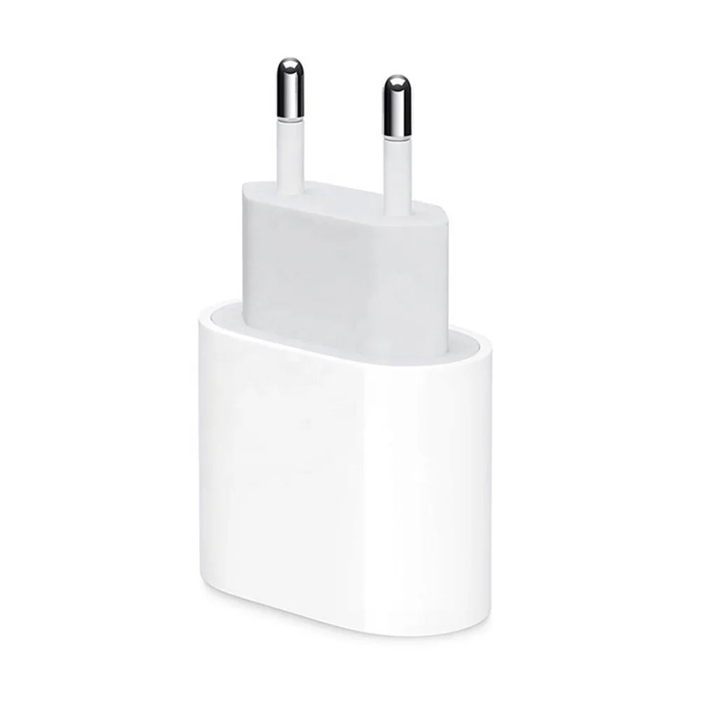 

US/EU/UK/AU PD 18W Wall Mobile Phone Charger Charging Station Fast Usb Portable Charger For Apple iphone 12 Charger, White