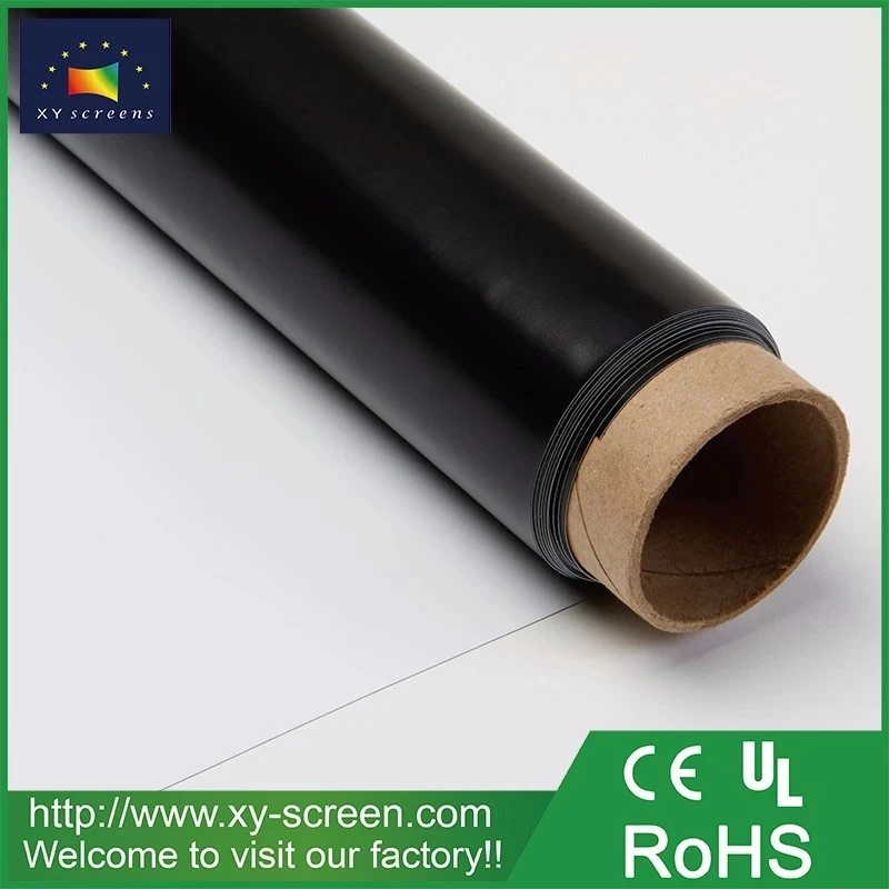 Xy Screen Only Fabric 100m Long Projection Screen Portable Projector Curtain Uhd Pvc White